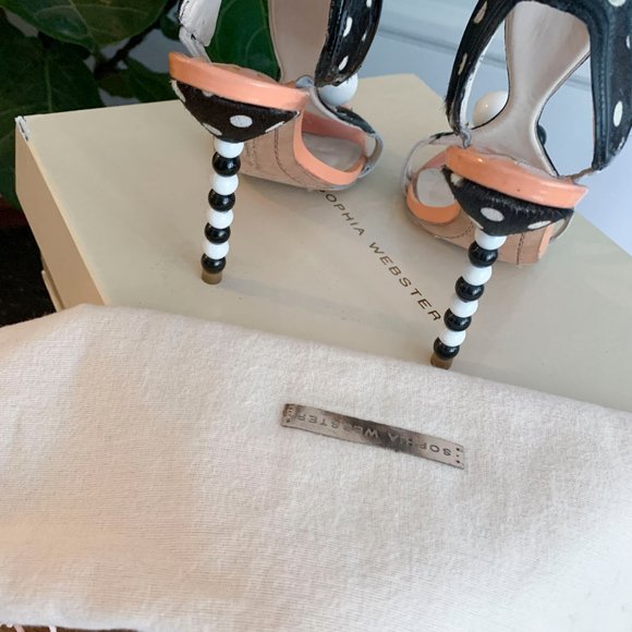 Sophia Webster Mollie Polka Dot Heel - Picture 6 of 7